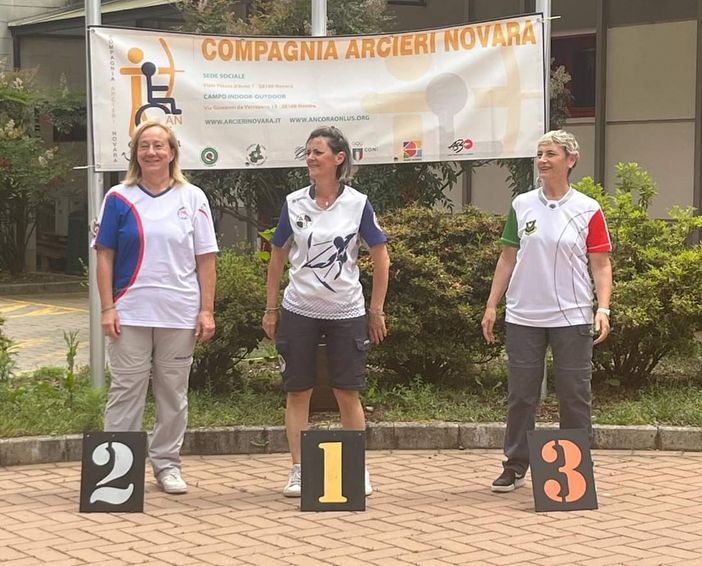 Gli Arcieri del Sesia e la partenza col botto: 4 podi nella gara Targa.