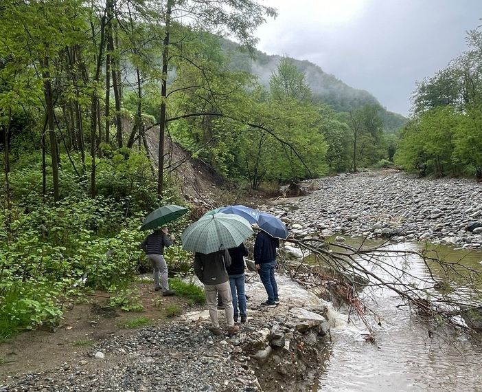 Doccio: sopralluogo sul fiume Sesia per valutare i danni dell'alluvione Doccio: sopralluogo sul fiume Sesia per valutare i danni dell'alluvione
