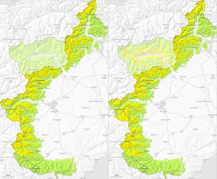 Neve più stabile, ma attenzione agli strati deboli: in Valsesia resta il rischio su pendii ombreggiati ripidi