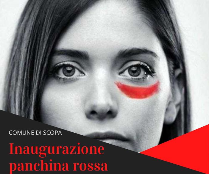Anche Scopa avrà la sua panchina rossa Anche Scopa avrà la sua panchina rossa