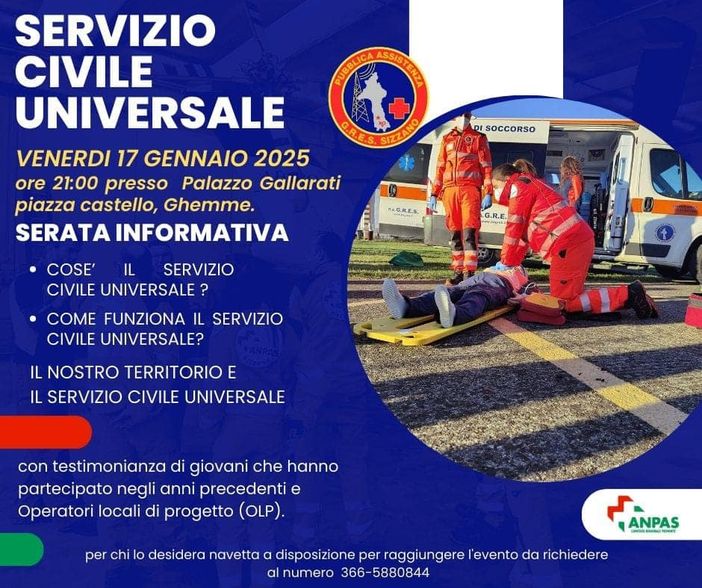 Servizio civile al Gres Sizzano Odv Servizio civile al Gres Sizzano Odv