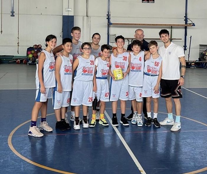La formazione di Barberi Basket under 13 La formazione di Barberi Basket under 13