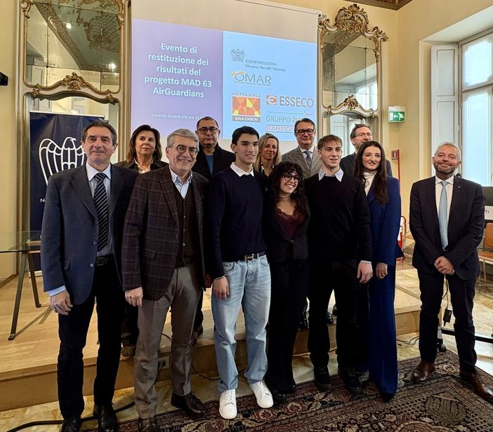 Novara, CNVV presenta i risultati del progetto “MAD 63 AirGuardians”: gli studenti dell’ITI Omar premiati all’Expo di Osaka 2025
