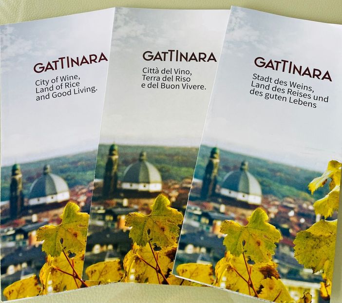 Per Gattinara una nuova brochure turistica in tre lingue Per Gattinara una nuova brochure turistica in tre lingue