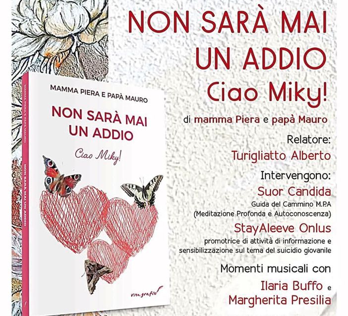 A Villa Paolotti la presentazione del libro "Non sarà mai un addio" A Villa Paolotti la presentazione del libro "Non sarà mai un addio"