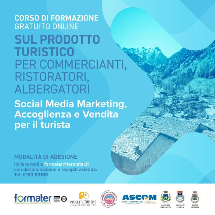 Varallo: Corso di formazione sul prodotto turistico Varallo: Corso di formazione sul prodotto turistico