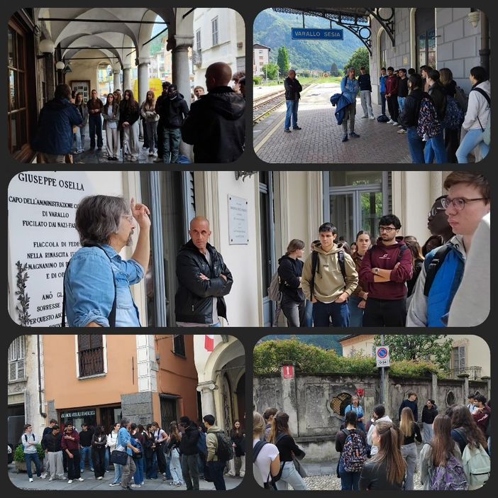 “Varallo in guerra 1943-45”, concluse le passeggiate storiche con gli studenti