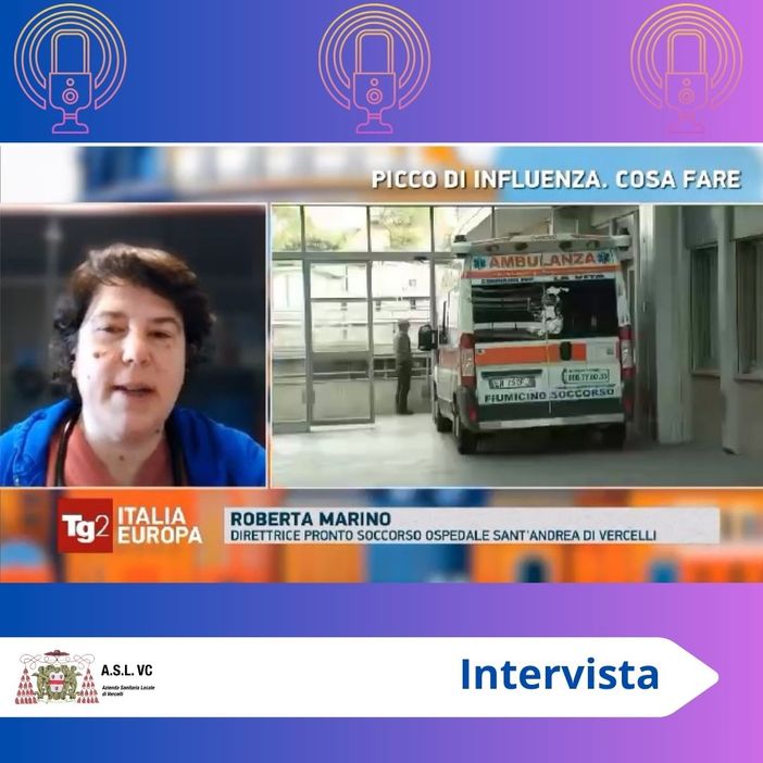 Pronto Soccorso Vercelli: la dottoressa Marino al Tg2 Pronto Soccorso Vercelli: la dottoressa Marino al Tg2