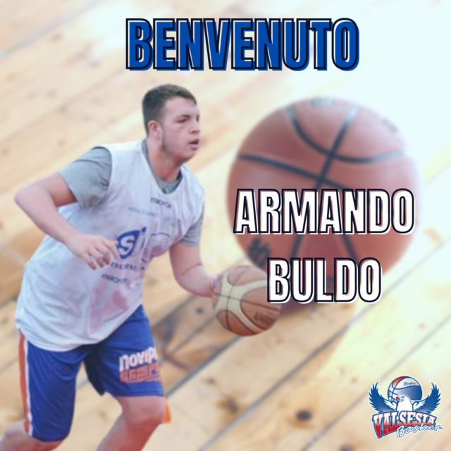 Barberi Valsesia Basket: Arriva Armando Buldo
