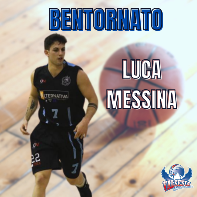 Barberi Valsesia Basket: Ufficializzato il ritorno di Luca Messina