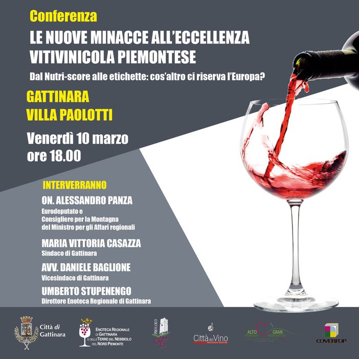 Gattinara: Conferenza sulle minacce europee alle eccellenze vinicole Gattinara: Conferenza sulle minacce europee alle eccellenze vinicole