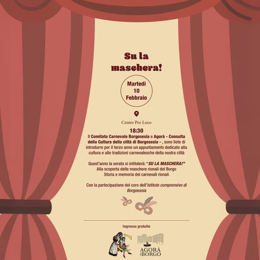 Borgosesia celebra le maschere: una serata tra storia e tradizione