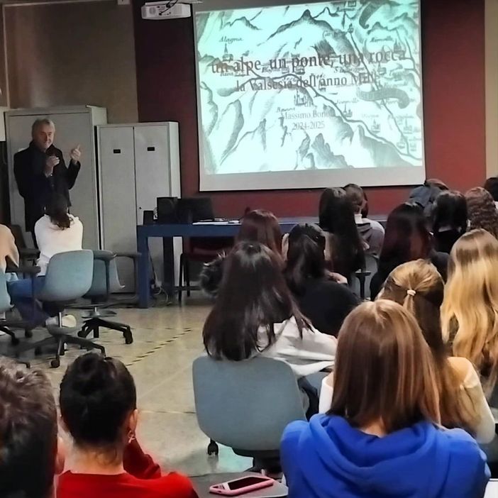"Millennio di Varallo": incontro con gli studenti del D'Adda