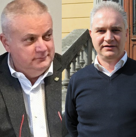 I sindaci di Pray e Coggiola, Gian Matteo Passuello e Gianluca Foglia Barbisin