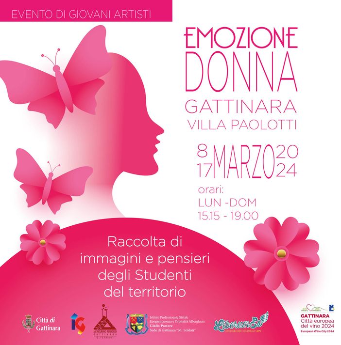 Gattinara: “EMOZIONE DONNA” una mostra realizzata dagli studenti del territorio