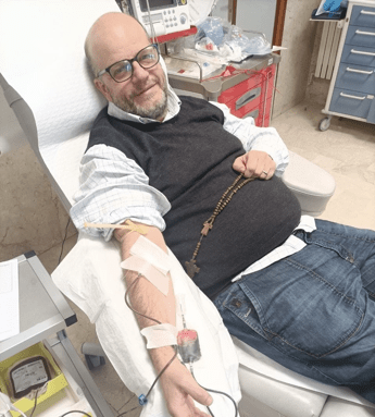 "Doniamo il sangue". L'appello di Riccardo Rossi