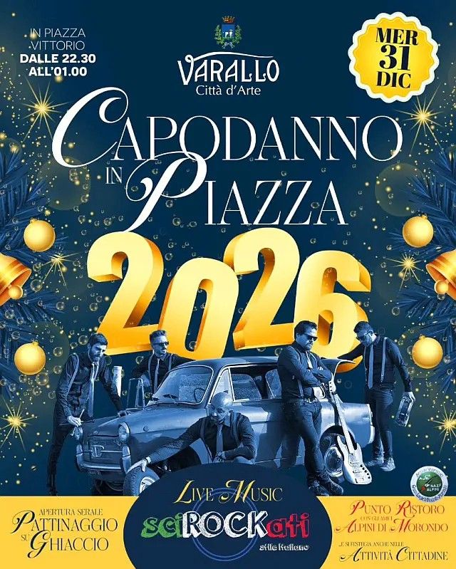 Varallo: Capodanno in piazza