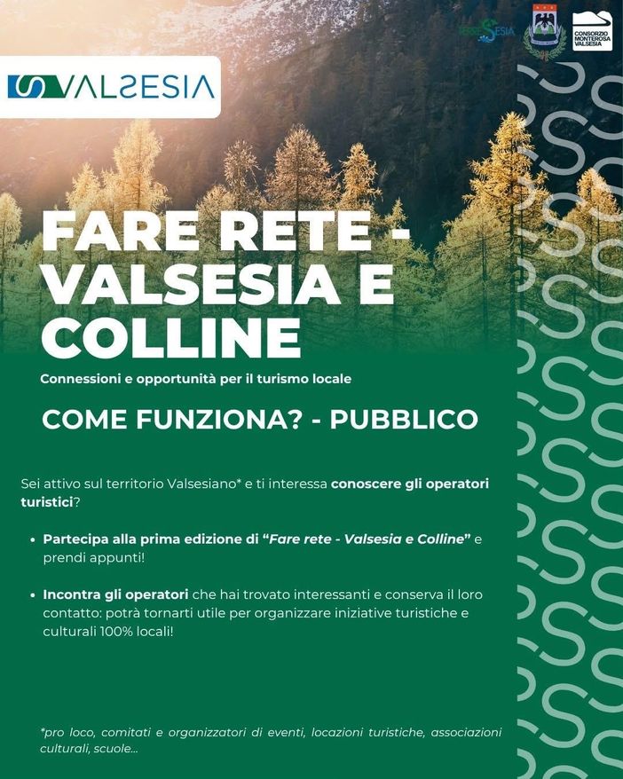 Fare rete per il turismo: un evento per unire operatori, esperienze e territori