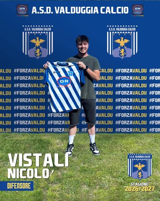 Valduggia Calcio, Nicolò Vistali rinforza la difesa biancoblu