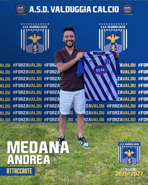 Valduggia Calcio, confermati Andrea Medana e Filippo Monti per la Prima Categoria
