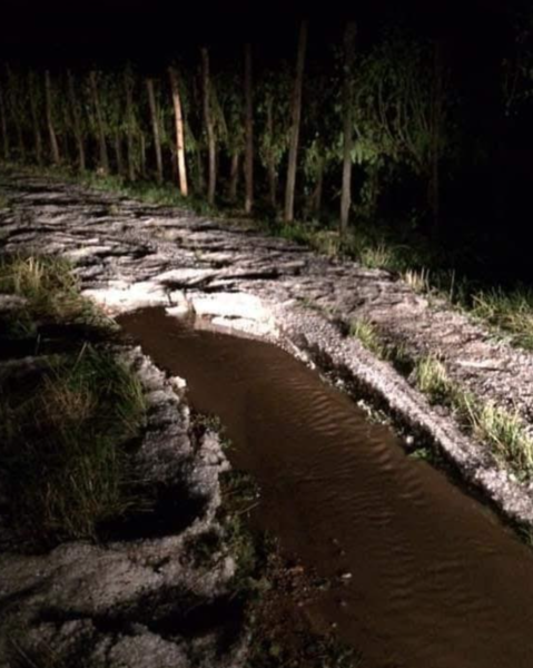 Grandinata a Gattinara, si contano i danni