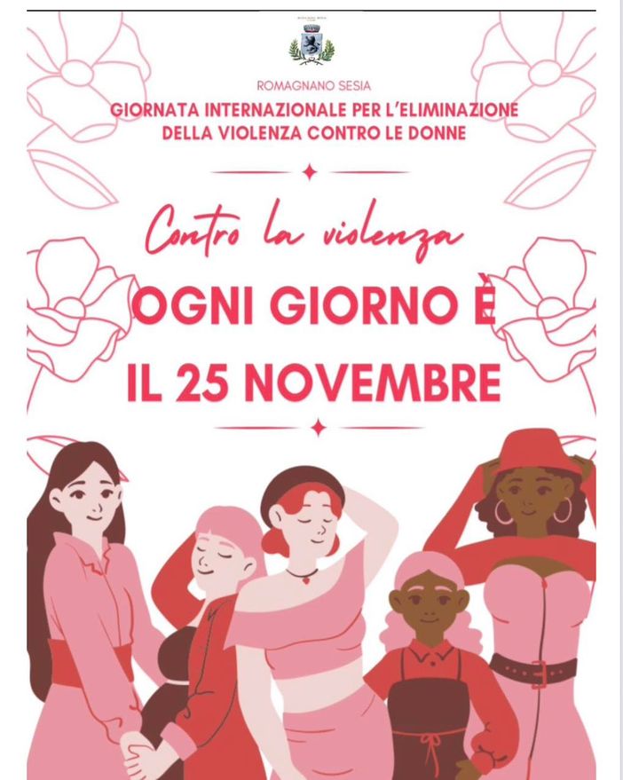 Romagnano Sesia rinnova il suo impegno nella Giornata internazionale per l’eliminazione della violenza contro le donne