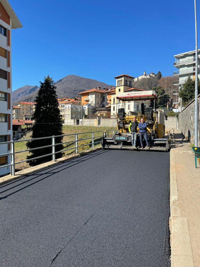 Varallo: Riapertura di via 4 novembre