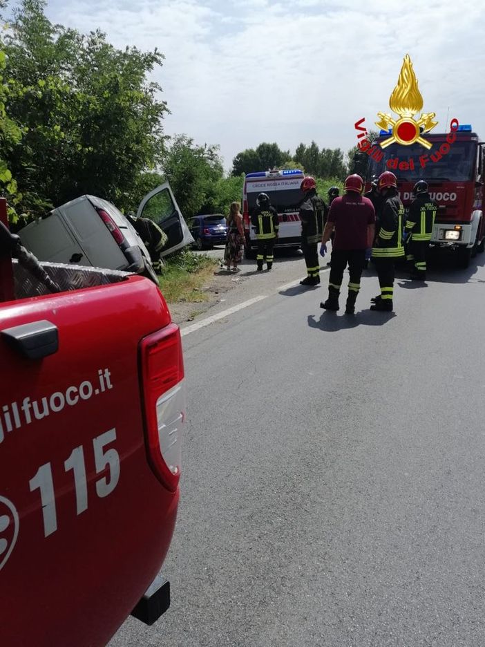 Incidente a Romagnano Sesia
