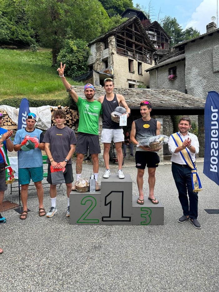Rossa, grande successo per il Trail Val Cavaglione-Tracciora “Trofeo Daniele Curri”