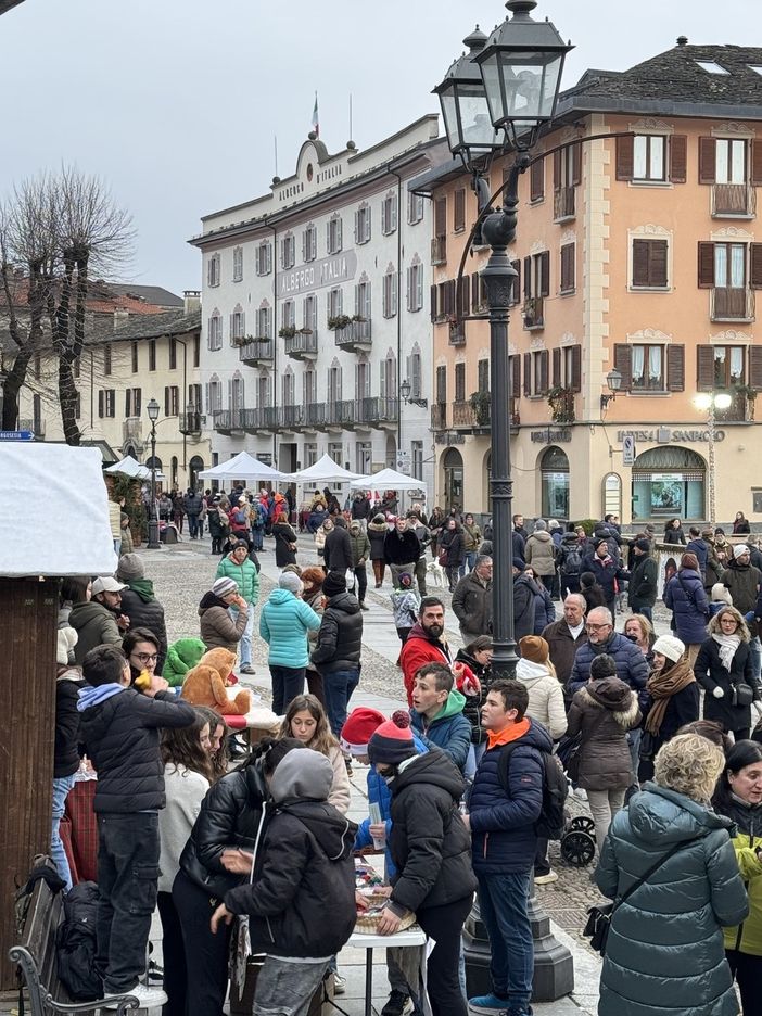 Ponte dell'Immacolata spettacolare a Varallo Ponte dell'Immacolata spettacolare a Varallo