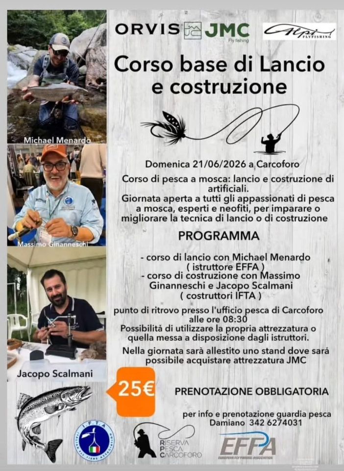 A Carcoforo una giornata dedicata alla pesca a mosca