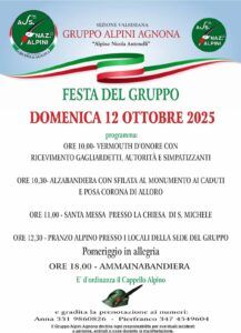 Agnona di Borgosesia festeggia il Gruppo Alpini: una giornata di memoria e allegria