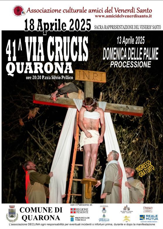 41° edizione della Via Crucis di Quarona