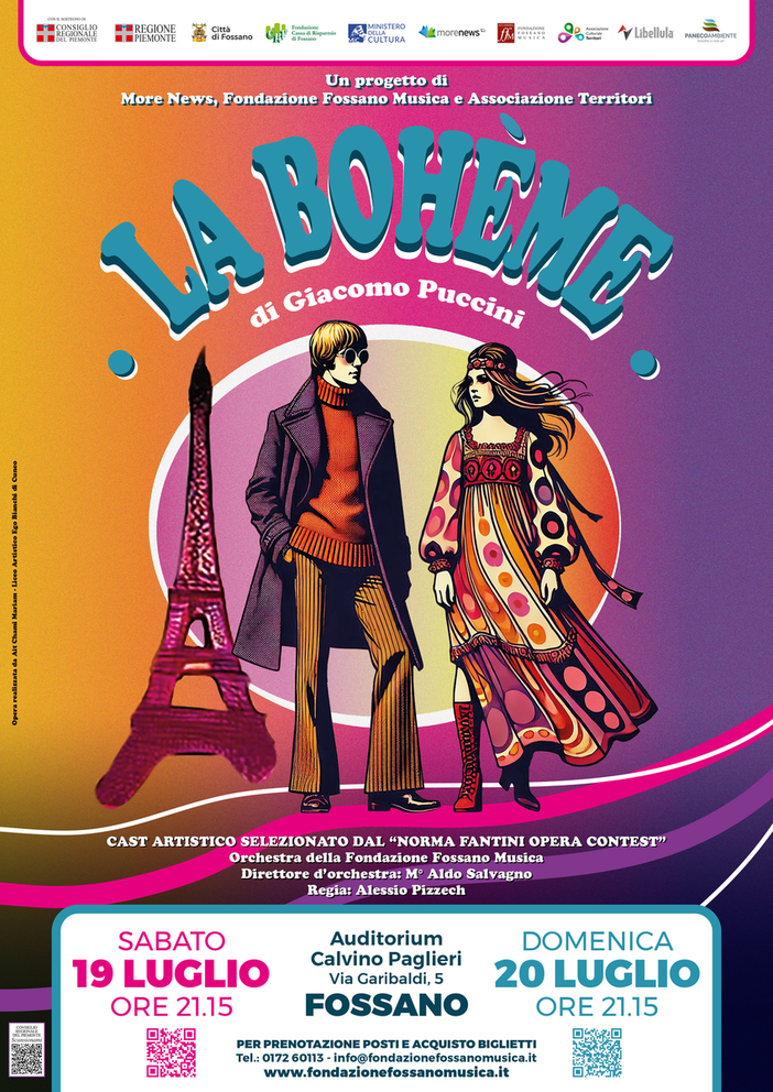 Gli studenti firmano la locandina ufficiale de La Bohème:  arte e musica si incontrano al Norma Fantini Opera Contest