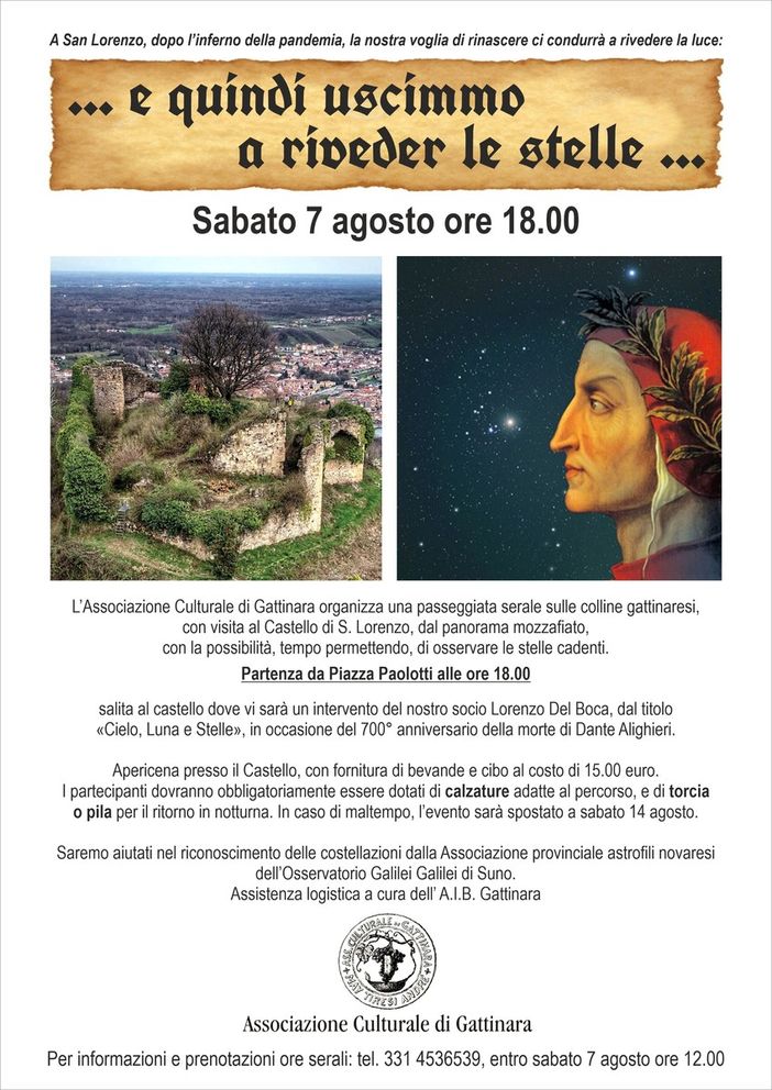 Gattinara: ...e quindi uscimmo a riveder le stelle... Gattinara: ...e quindi uscimmo a riveder le stelle...