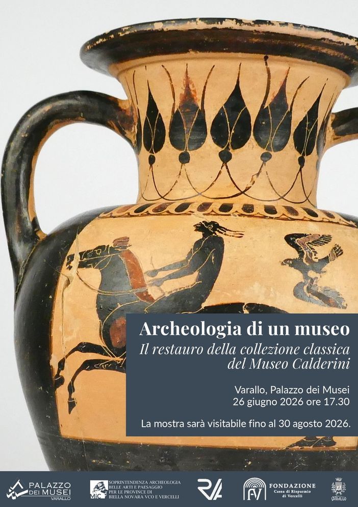 Varallo, al Palazzo dei Musei la mostra sul restauro della collezione classica del Museo Calderini Varallo, al Palazzo dei Musei la mostra sul restauro della collezione classica del Museo Calderini