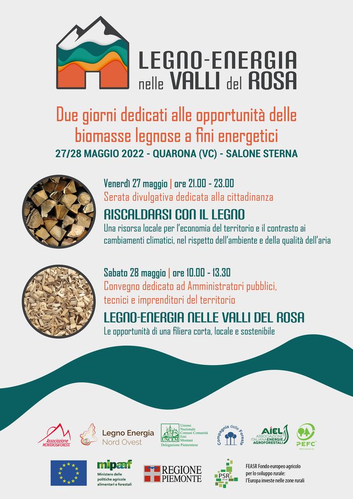 Energie rinnovabili: le biomasse, una grande opportunità per la Valsesia Energie rinnovabili: le biomasse, una grande opportunità per la Valsesia