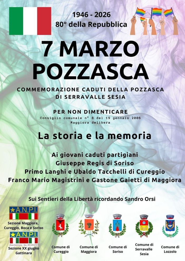 Serravalle Sesia ricorda i Caduti della Pozzasca: camminata partigiana sui Sentieri della Libertà
