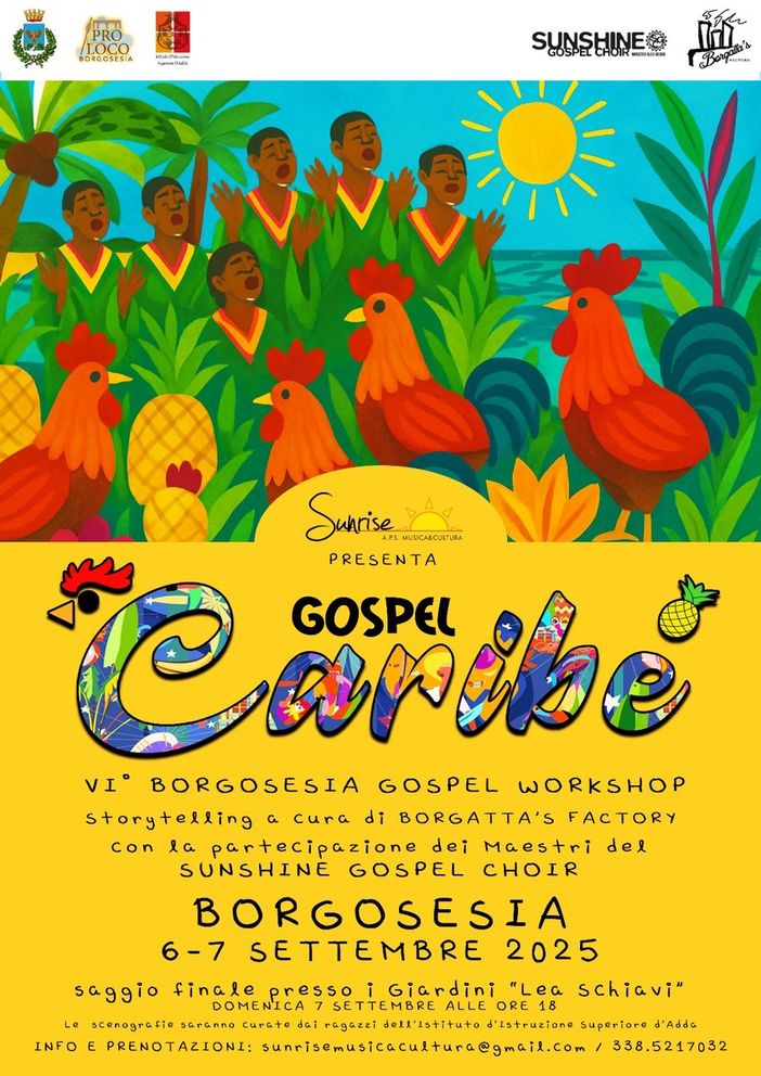 A Borgosesia torna il weekend dedicato al gospel