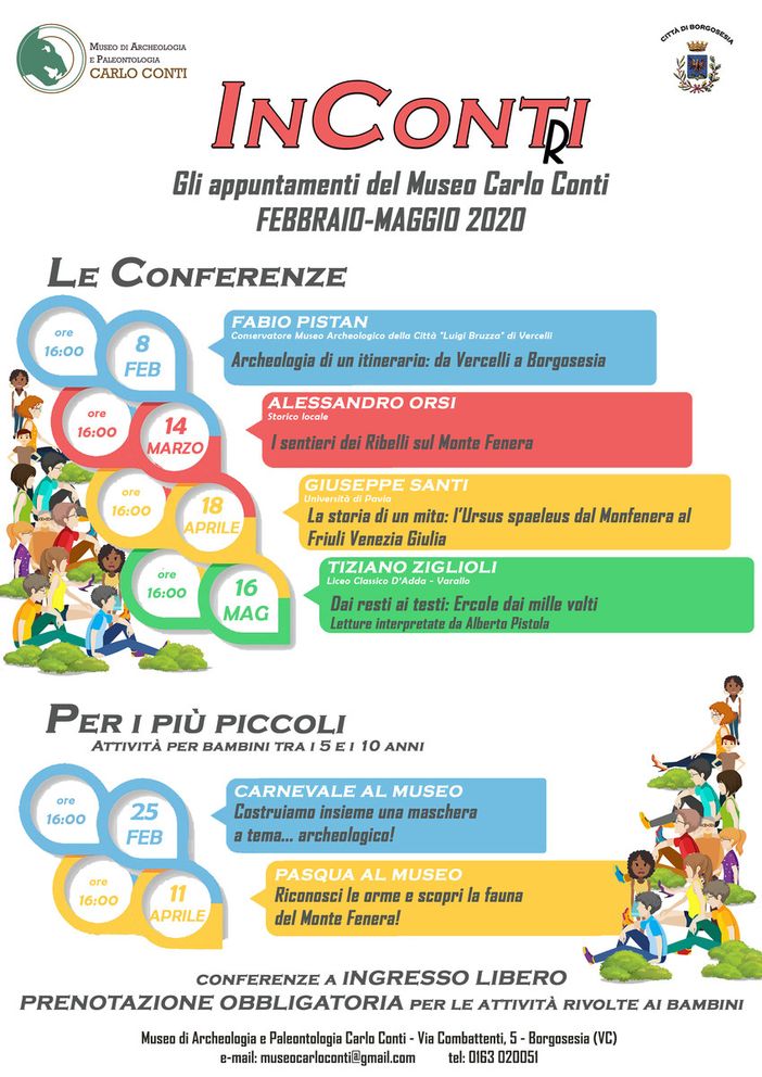 Borgosesia: Pomeriggi al Museo Carlo Conti con conferenze e laboratori