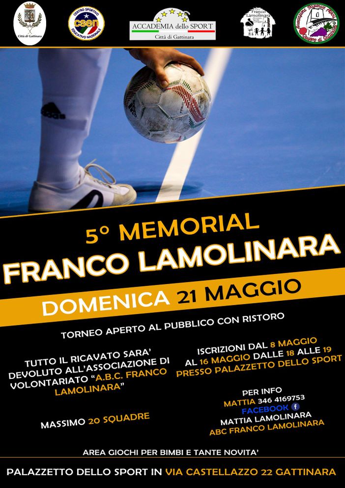 Gattinara: 5° Memorial Franco Lamolinara Gattinara: 5° Memorial Franco Lamolinara