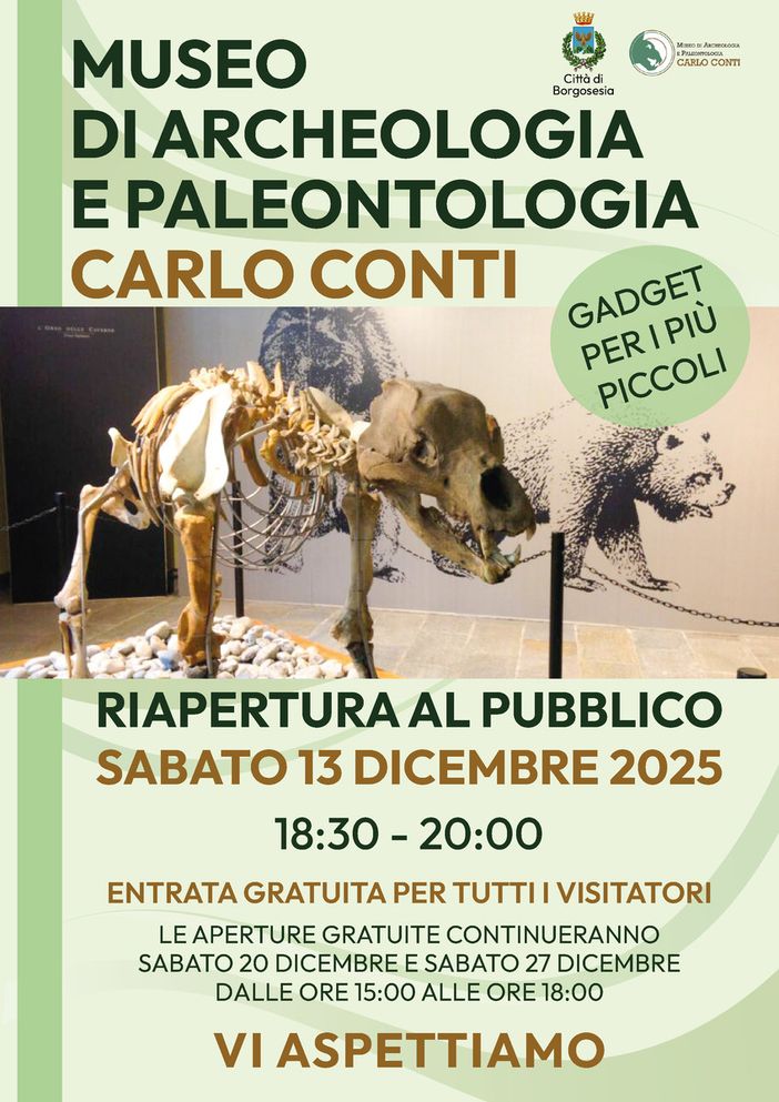 Il Museo Carlo Conti di Borgosesia riapre al pubblico il 13 dicembre: lavori completati e nuove proposte per visitatori e scuole Il Museo Carlo Conti di Borgosesia riapre al pubblico il 13 dicembre: lavori completati e nuove proposte per visitatori e scuole