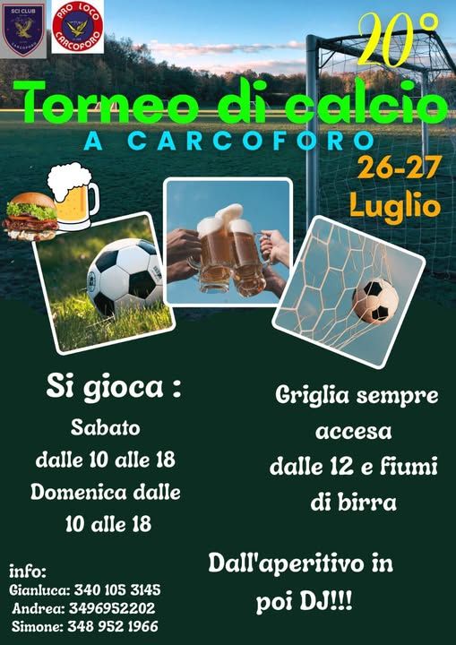 Carcoforo: sport e divertimento con il Torneo di Calcio di luglio