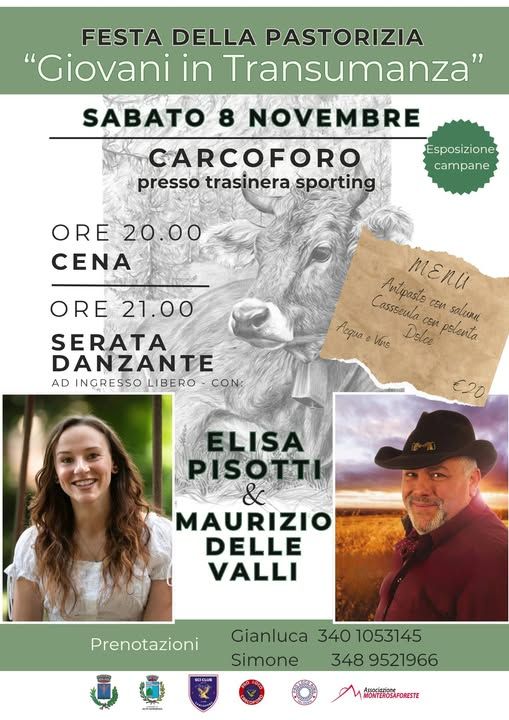 Carcoforo, sabato 8 novembre la Festa della Pastorizia “Giovani in Transumanza”