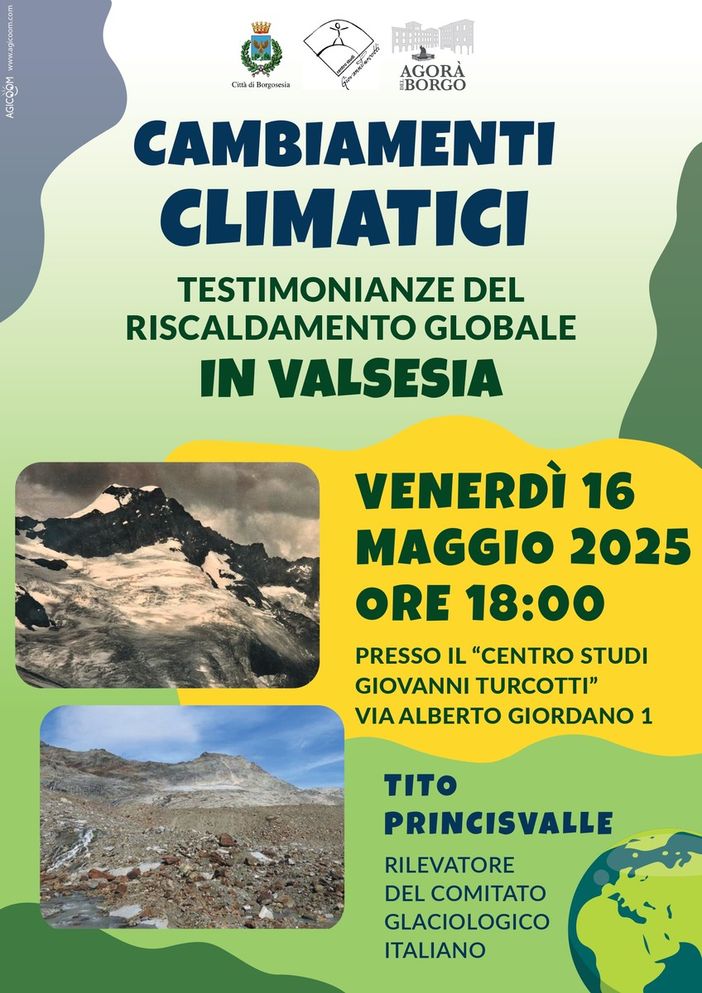 Borgosesia, al Centro Studi Turcotti si discute di cambiamenti climatici Borgosesia, al Centro Studi Turcotti si discute di cambiamenti climatici
