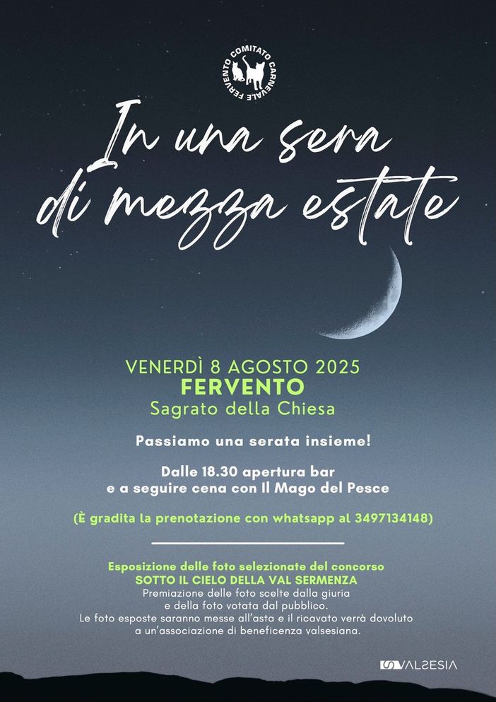 “In una sera di mezza estate” – Tra convivialità e solidarietà