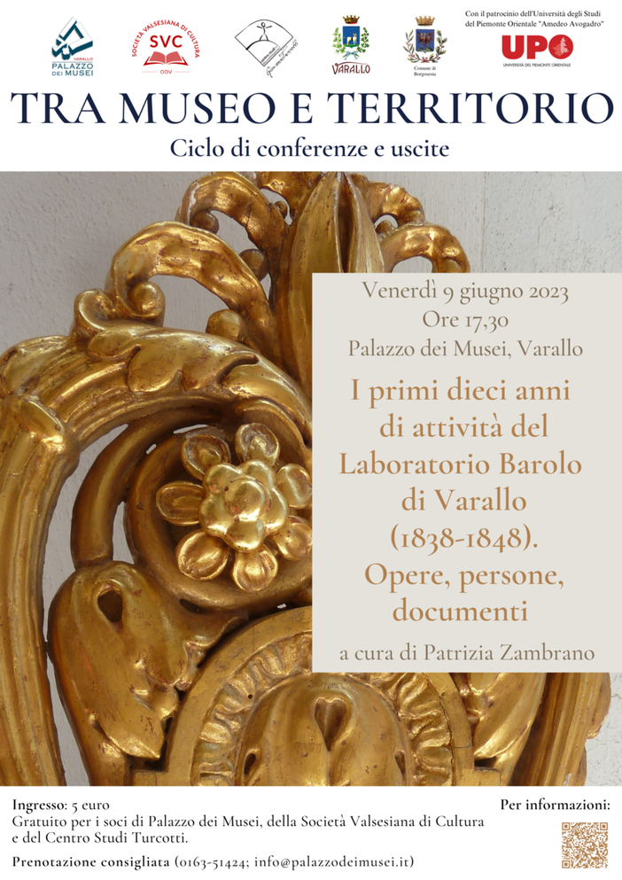 Varallo: I primi dieci anni di attività del Laboratorio Barolo di Varallo (1838-1848). Opere, persone, documenti Varallo: I primi dieci anni di attività del Laboratorio Barolo di Varallo (1838-1848). Opere, persone, documenti