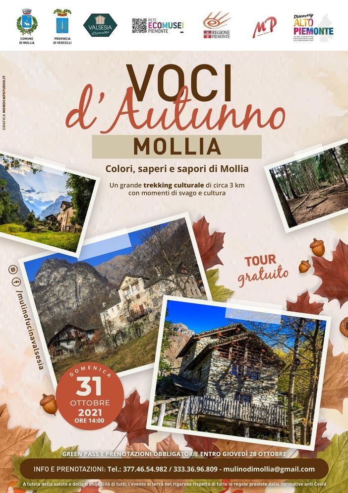 “Voci d’Autunno” un maxi tour che coniuga il trekking alla cultura