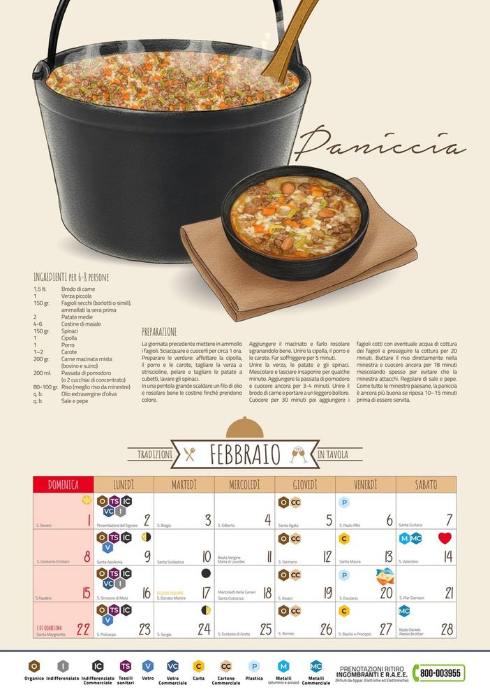 Varallo, febbraio profuma di paniccia: la minestra ricca che scalda l’inverno