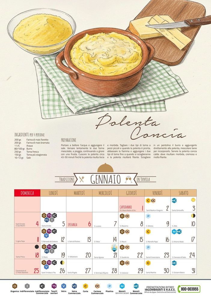 Varallo, gennaio in cucina con la polenta concia: il piatto caldo che sa di casa